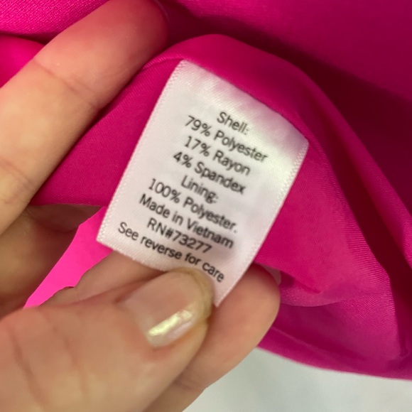 NWT Nine West Fuchsia Blazer - Picture 3 of 7